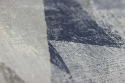 Vliestapete Rasch Grafik Dreiecke blau grau weiß 617955