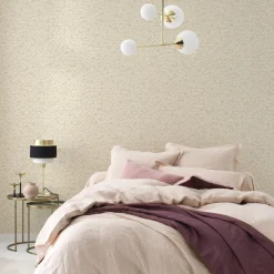 Vliestapete Rasch Grafik Rauten creme 704334