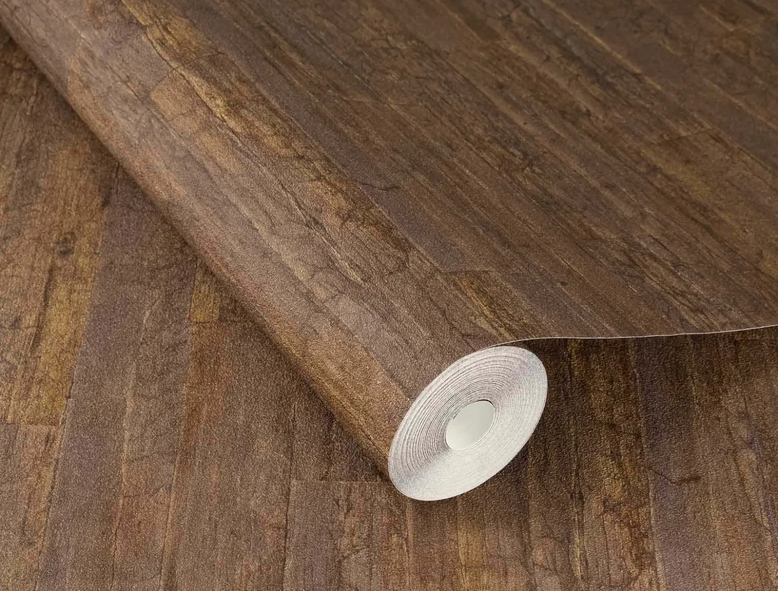 Vliestapete 537062 Rasch Holz Optik Braun
