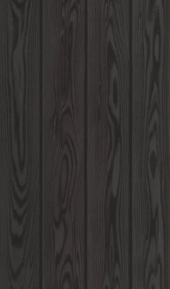 Vliestapete Rasch Holz Optik Schwarz 499544