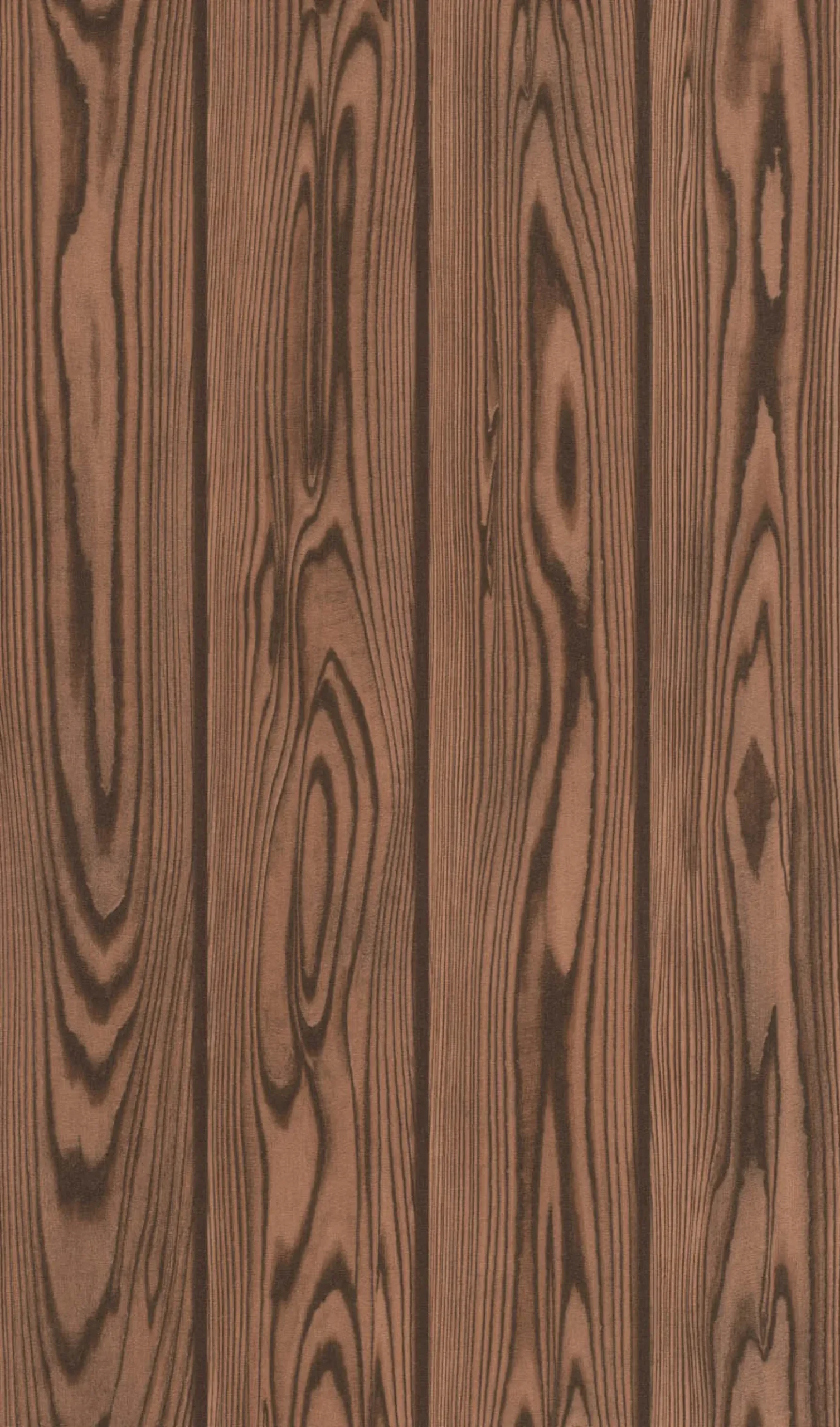 Vliestapete Rasch Holz Optik Dunkelbraun 499537