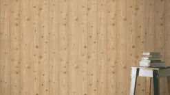 Vliestapete Rasch Holzoptik Balken Beige Braun 869514