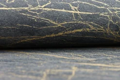 Vliestapete Rasch Marmor schwarz gold metallic 428964