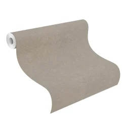 Vliestapete Rasch Putz Optik Braun Metallic 315158
