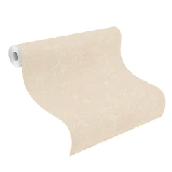 Vliestapete Rasch Putz Optik Beige Metallic 315134