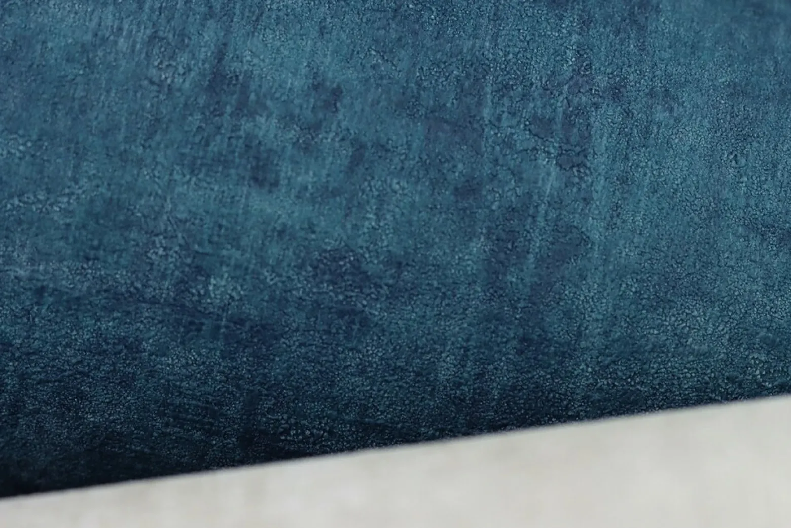 Vliestapete Rasch Putz-Optik Uni dunkelblau 429275