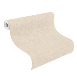 Vliestapete Rasch Putz-Optik Uni beige 429220