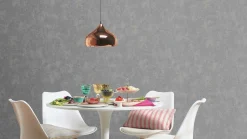 Vliestapete Rasch Putz Optik Dunkelgrau 315752