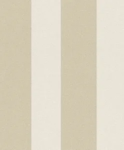 Vliestapete Rasch Streifen Beige Creme 633450