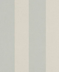 Vliestapete Rasch Streifen Grau Beige 633474