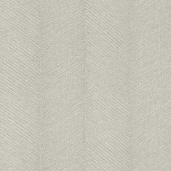 Vliestapete Rasch Streifen Hellgrau Silber Metallic 720358