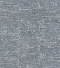 Vliestapete Rasch Streifen Quer blau Metallic 617634