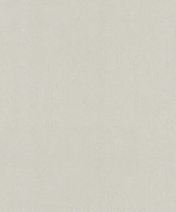Vliestapete Rasch Textil Optik Uni Hellgrau 633696