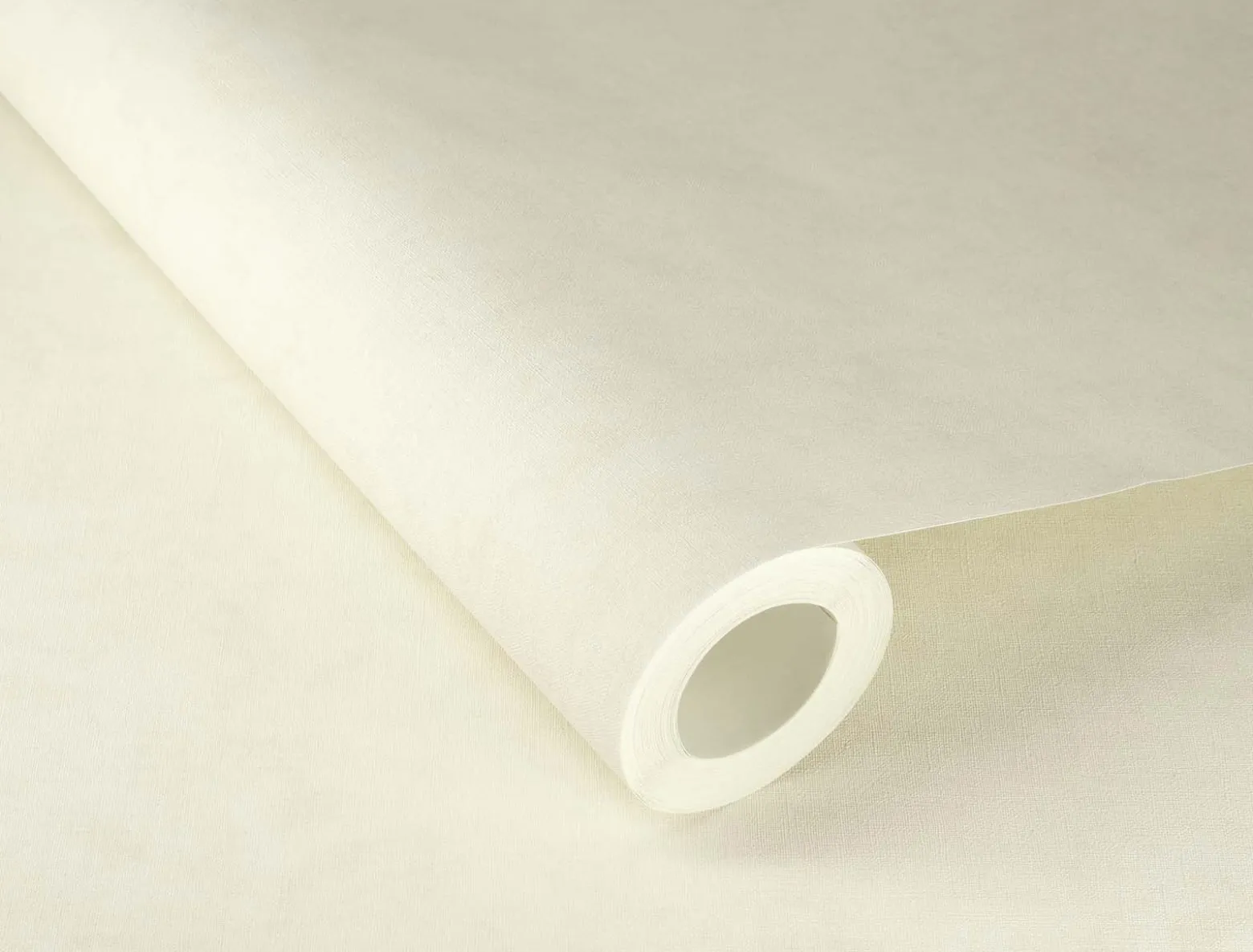 Vliestapete Rasch Textiloptik Uni Creme Weiß 330007
