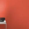Vliestapete Rasch Textiloptik Einfarbig Orange Rot 330113