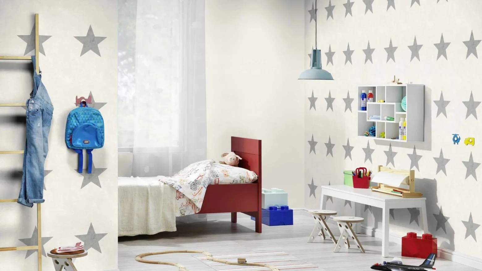 Vliestapete Rasch Textil Optik Weiß 633368
