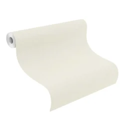 Vliestapete Rasch Textil Optik Cremeweiß 633351