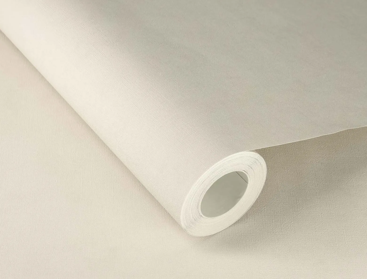 Vliestapete Rasch Textiloptik Uni Beige Grau 330014