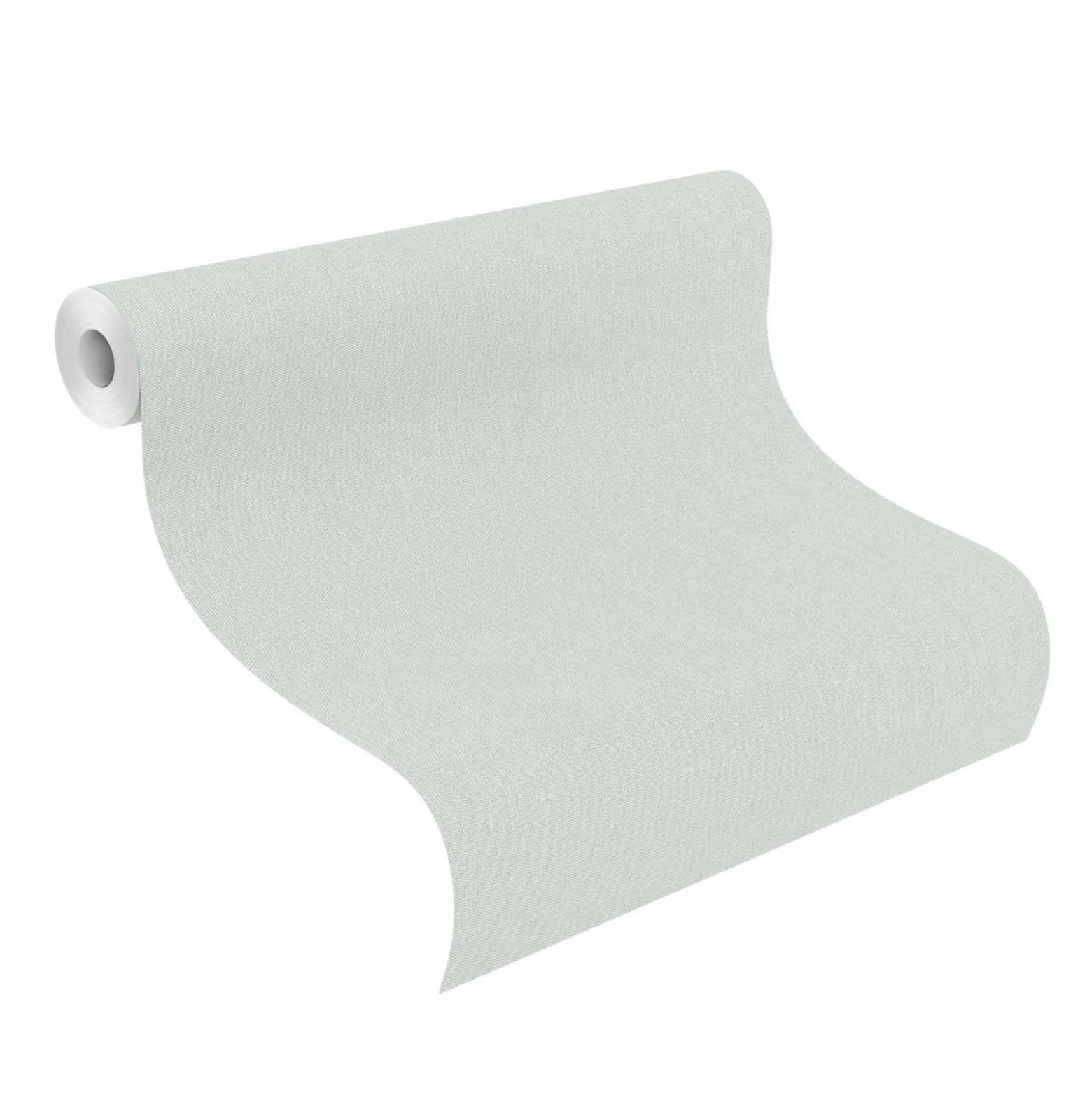 Vliestapete Rasch Textil Optik Uni Hellblau 633740