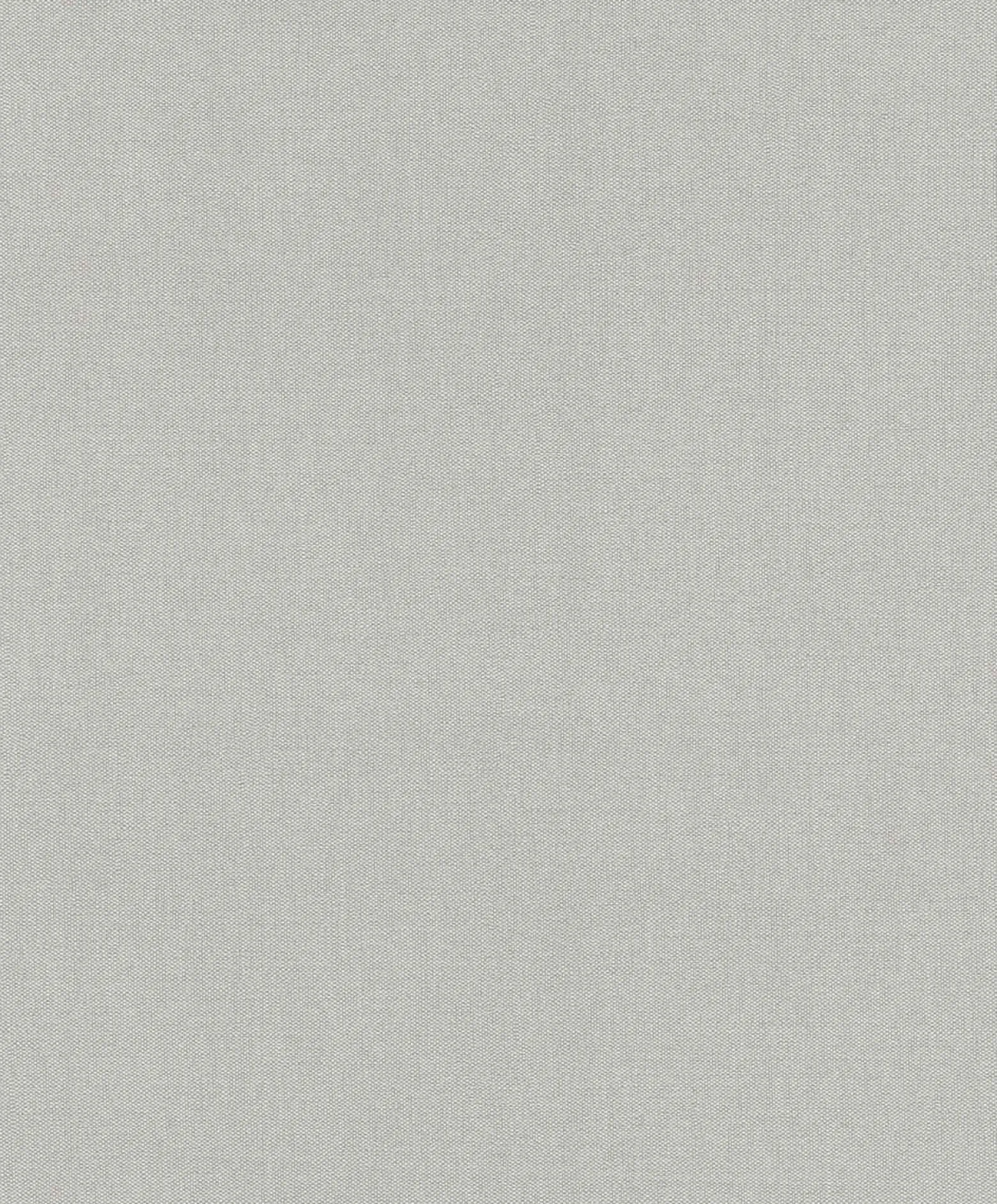 Vliestapete Rasch Textil Optik Uni Silbergrau 633733
