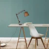 Vliestapete Rasch Textil Optik Grün Blau 633184