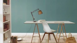 Vliestapete Rasch Textil Optik Grün Blau 633184