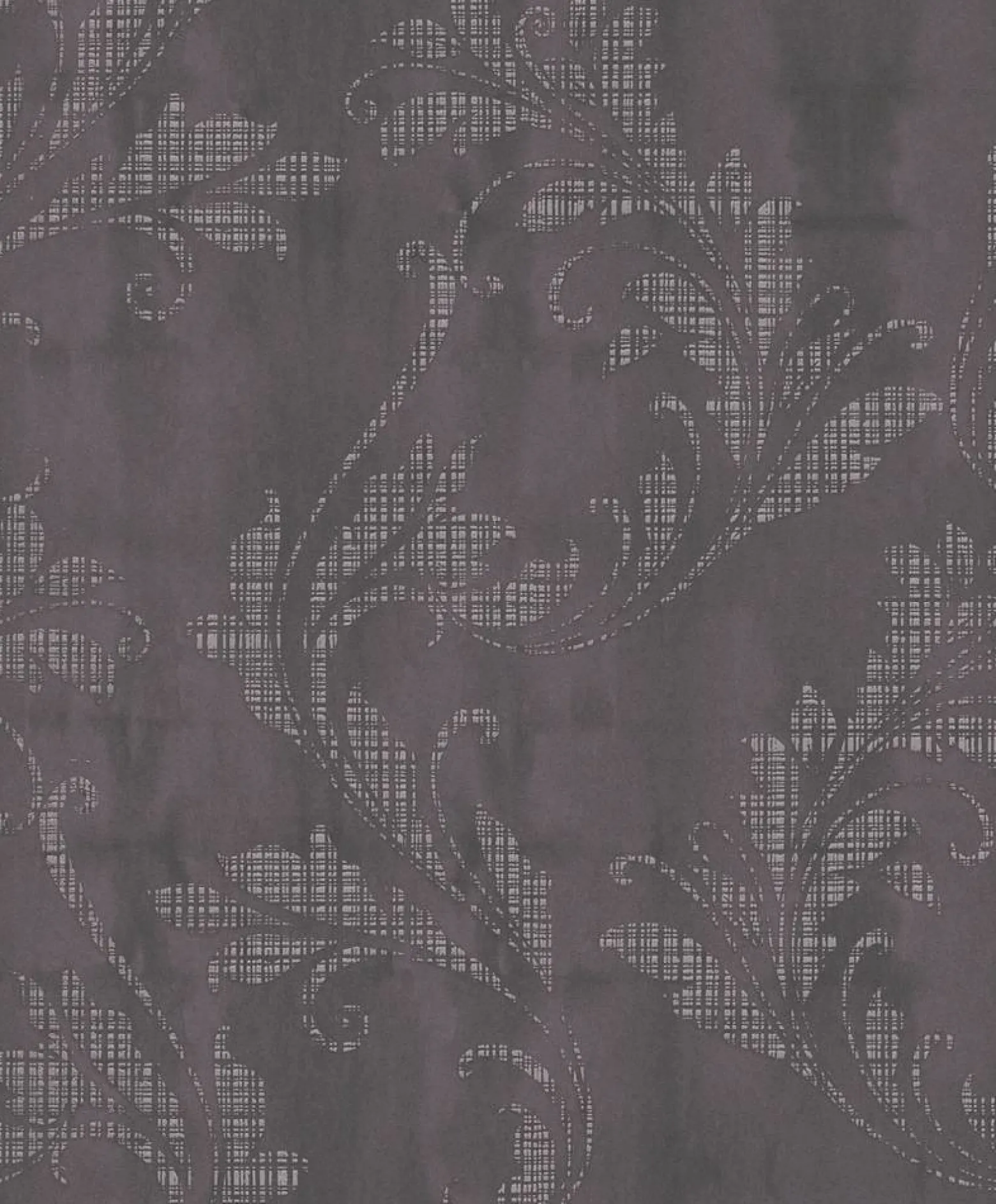 Vliestapete Rasch Textil Ranken Floral lila 228044