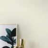 Vliestapete Rasch Uni-Design creme-weiß Metallic 420616