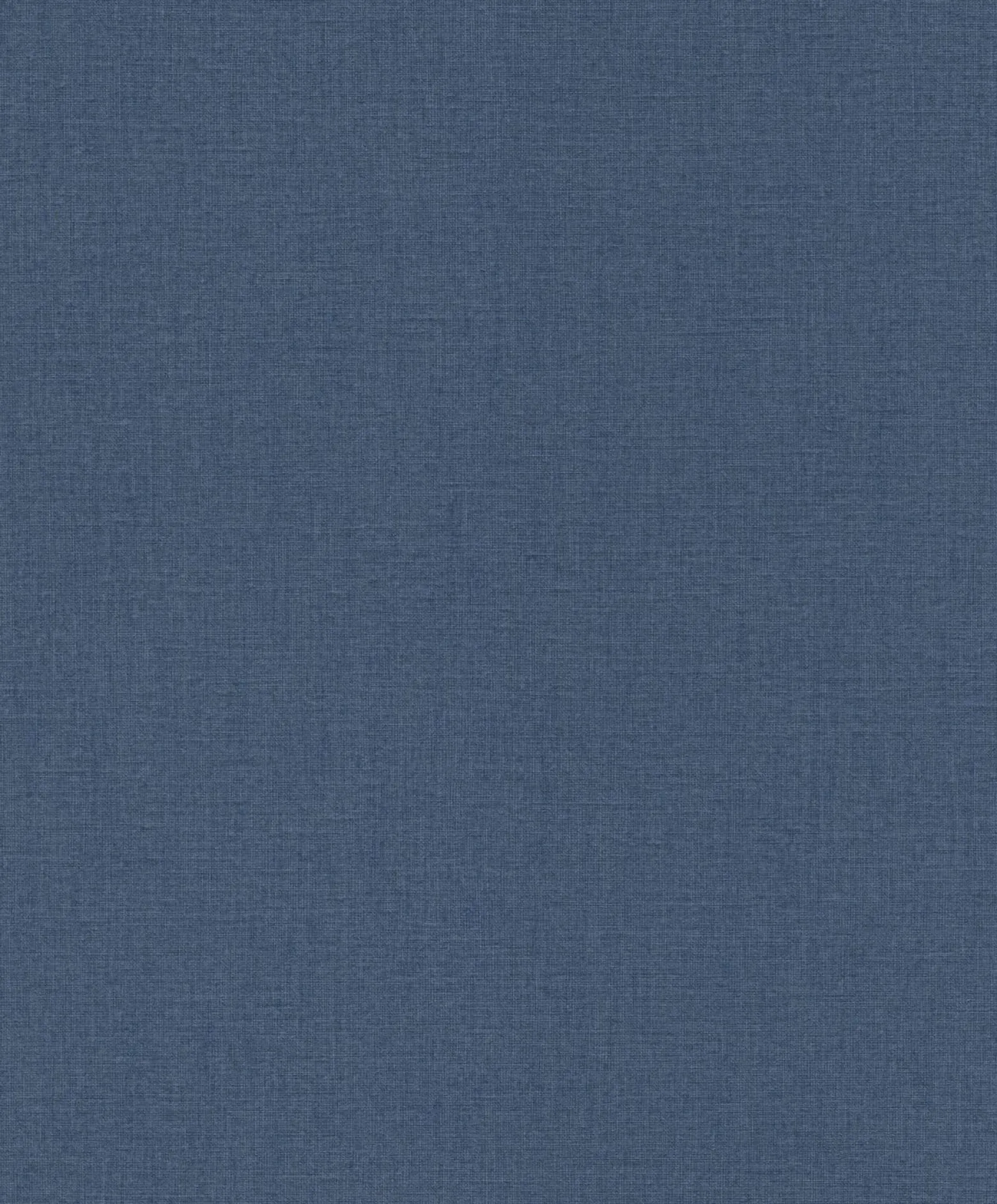 Vliestapete Rasch Uni Leinen dunkelblau 484762
