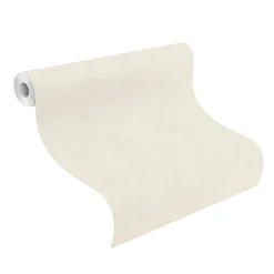 Vliestapete Rasch Uni Meliert creme 408126