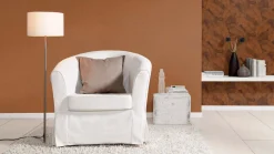 Vliestapete Rasch Uni Struktur Braun Metallic 720181