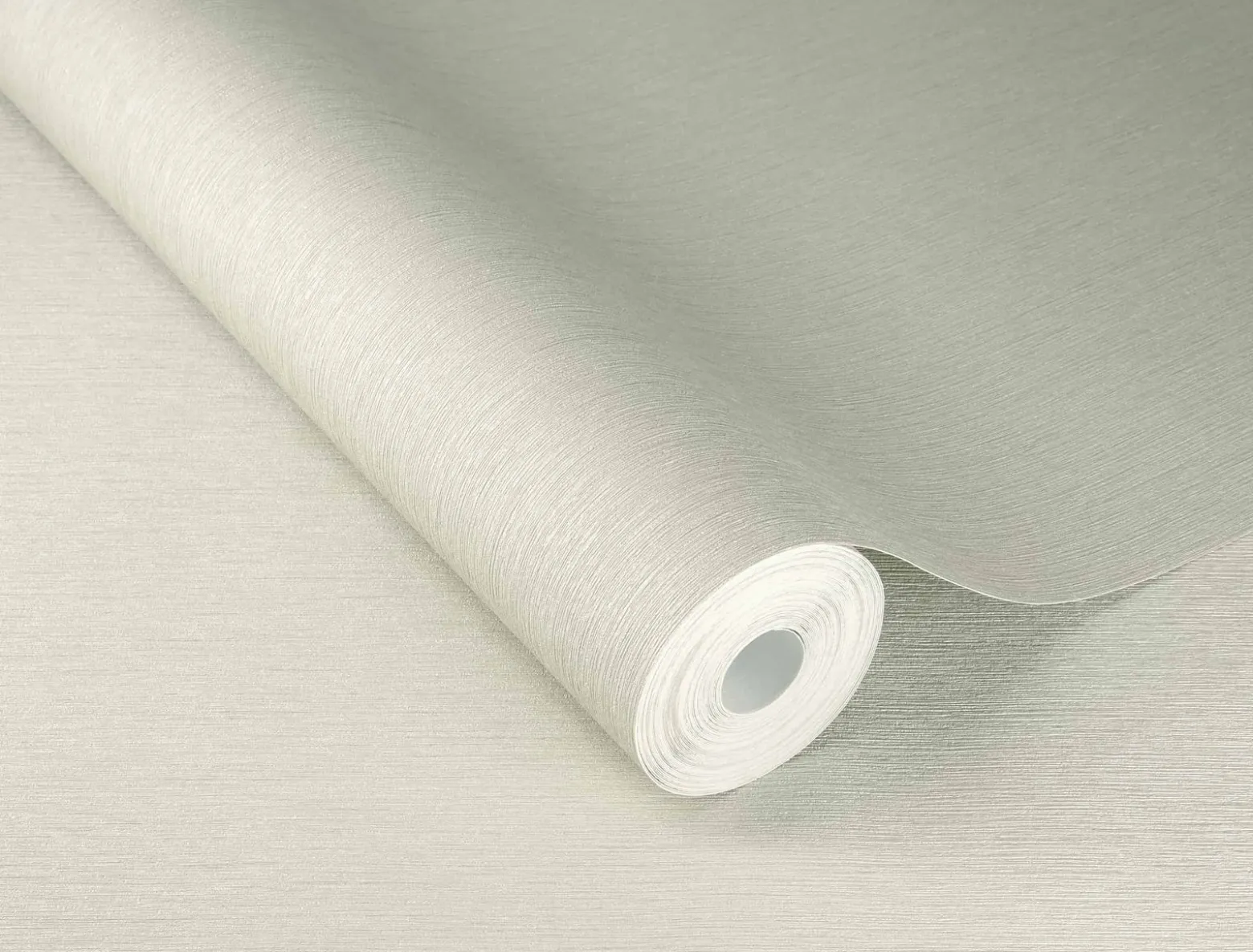 Vliestapete Rasch Uni Struktur Hellgrau Metallic 608663
