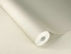 Vliestapete Rasch Uni Struktur Beige Creme Metallic 608656