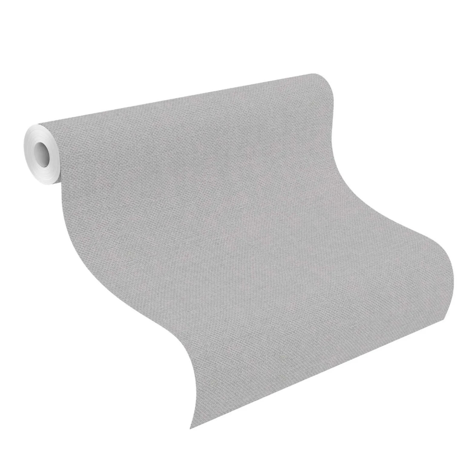 Vliestapete Rasch Uni Struktur Grau Blau 312157