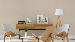 Vliestapete Rasch Uni Struktur Beige Grau 312164