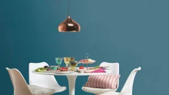 Vliestapete Rasch Uni Textil Optik Struktur Blau 688016