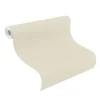 Vliestapete Rasch Uni Textil Optik Creme Grau 690712