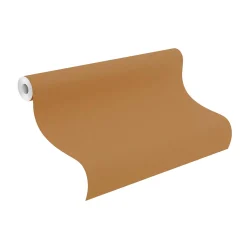 Vliestapete Rasch Uni Textil Optik Struktur Braun 688054