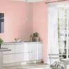 Vliestapete Rasch Uni Textil Optik Struktur Rosa 690736