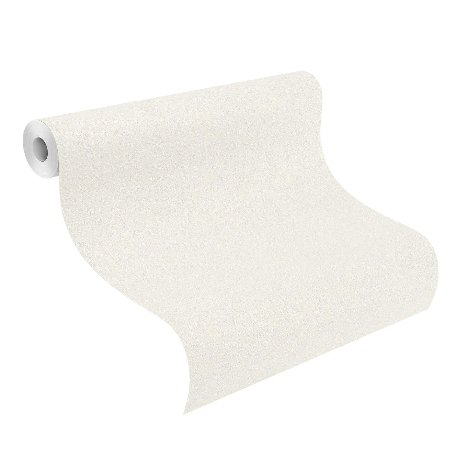 Vliestapete Rasch Uni Vintage-Stil cremeweiß 402315
