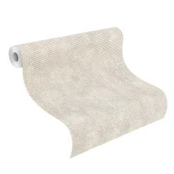 Vliestapete Rasch Wellen Muster Cremeweiß 315806