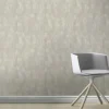 Vliestapete Rasch Wellen Muster Taupe Weiß 315813