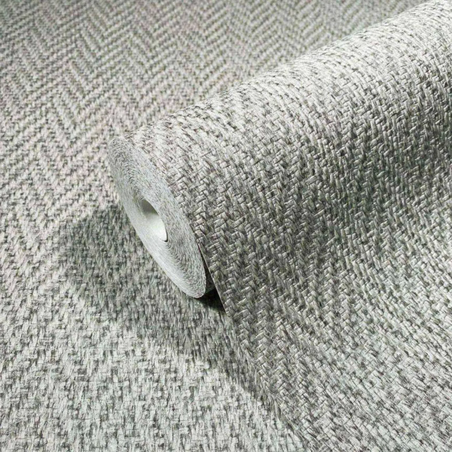 Vliestapete Rattan Flecht Optik grau Marburg 59304