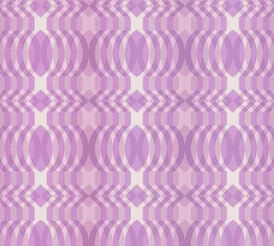 Vliestapete Rauten Oval Grafik Lila Weiß 39534-3