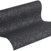 Vliestapete Rauten schwarz silber grün Glanz 37394-5