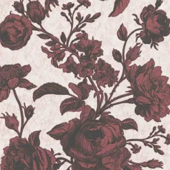 Vliestapete Rosen Blumen rot rosa schwarz 38700-4
