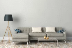 Vliestapete Rosen Landhausstil Hellgrau Blau Weiß 39067-4