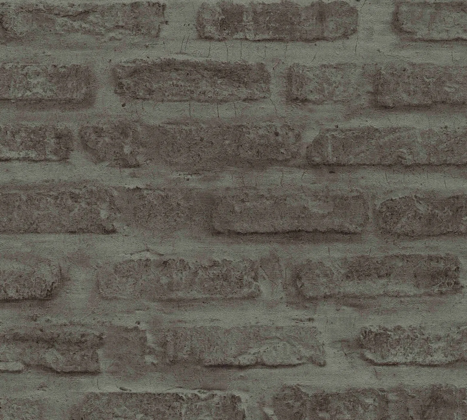 Vliestapete Steinmauer dunkelgrau schwarz 37422-3
