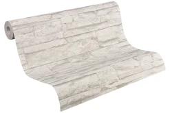 Vliestapete Stein-Optik Naturstein grau AS Creation 7071-16