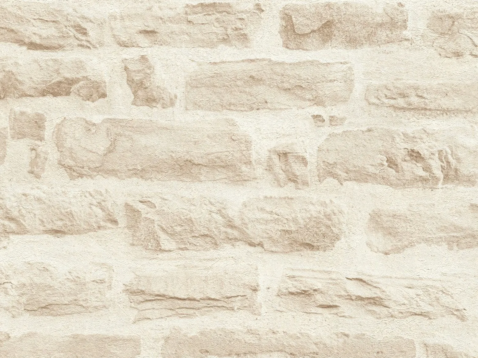 Vliestapete Steinwand-Optik creme AS Creation 35580-3